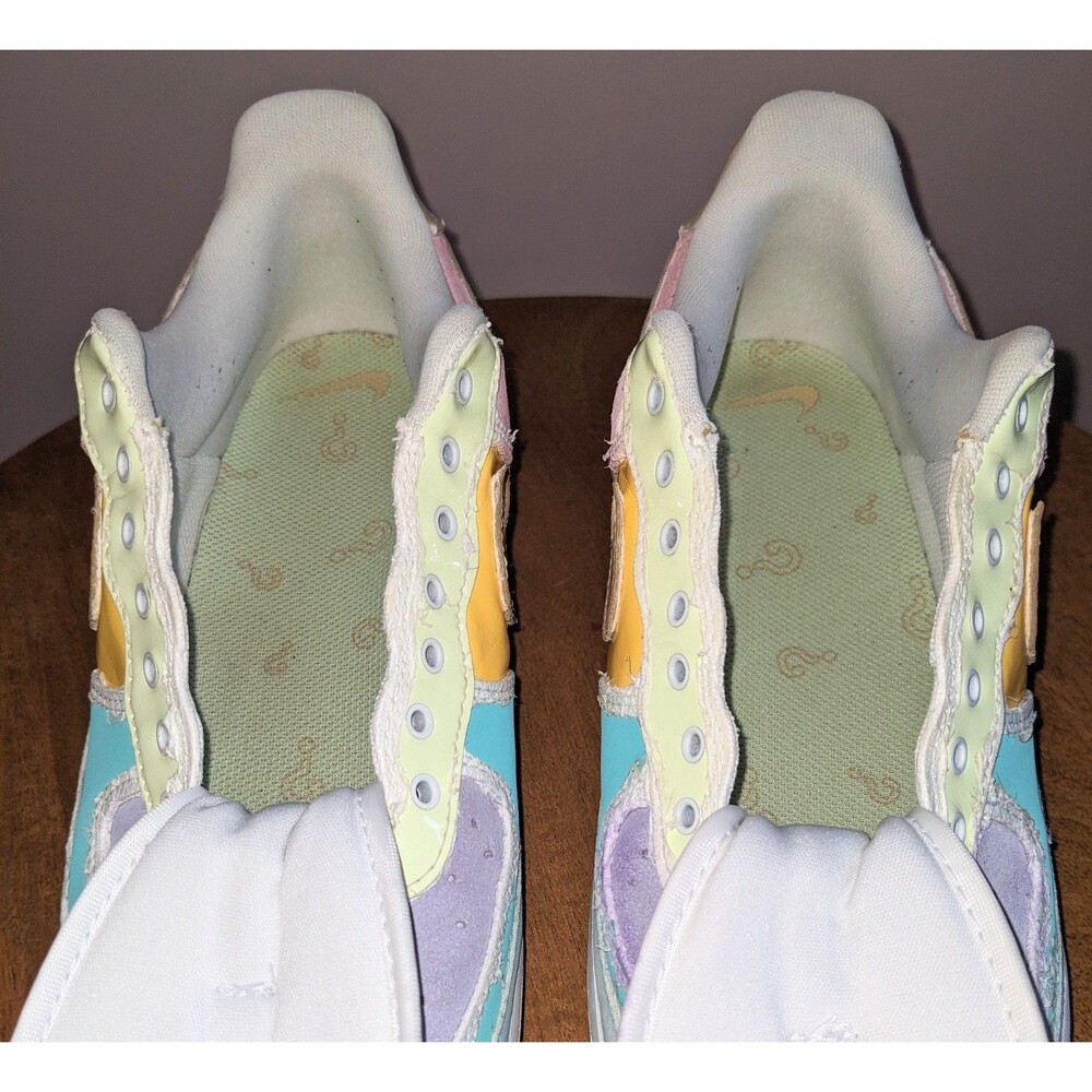 Nike Women's 8.5 Air Force 1 Low Pastel Reveal Shoes Arctic Punch DJ6901-600 - Picture 8 of 12